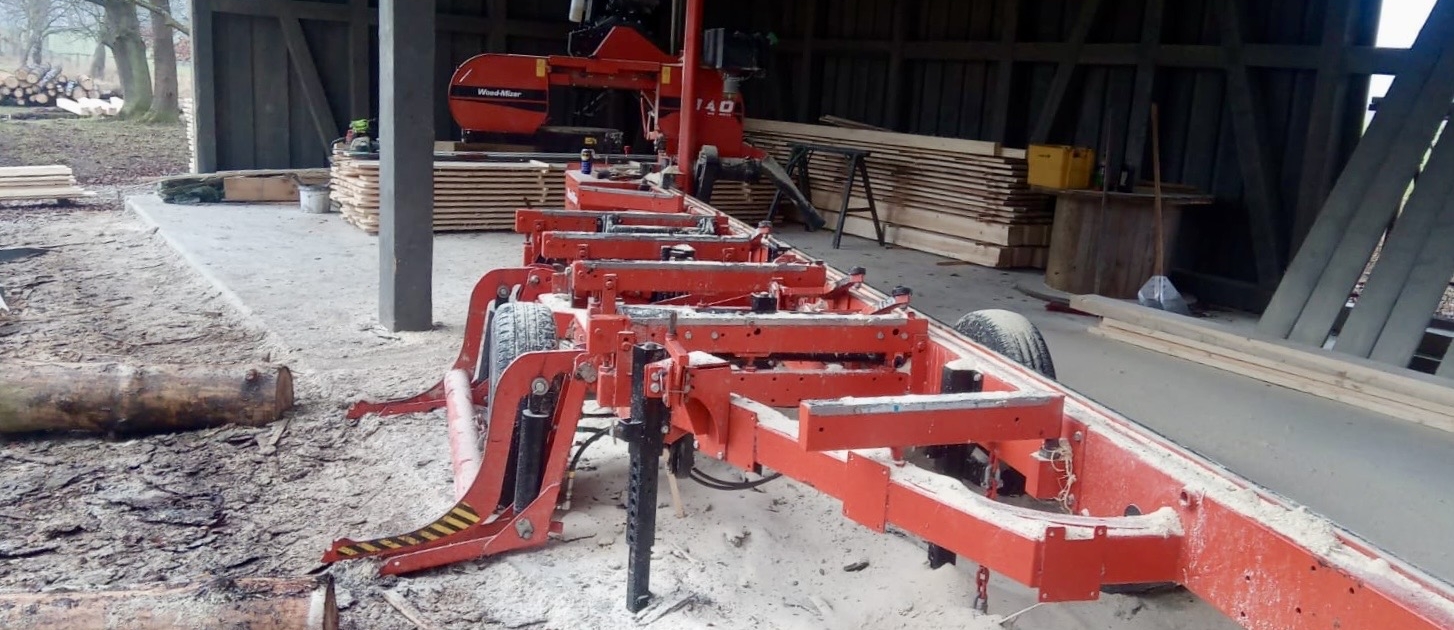 Mobiles Sägewerk Usedom Lager Mobiles Sägewerk Usedom Lager